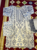 Cotton Suit Stitched Pakistani Design 3pc Only 50 Dhs